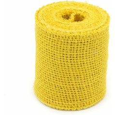 stuha juta 20 cm žltá