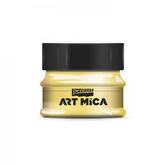 minerálny prášok ART MICA Pentart 9g yellow