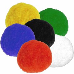 pom poms 20mm mix 30ks