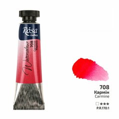 akvarel farba v tube 10 ml ROSA Gallery 708 carmine akvarel farba v tube 10 ml ROSA Gallery 708 carmine