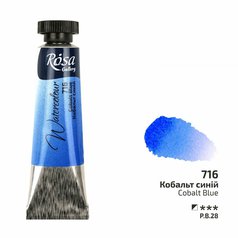 akvarel farba v tube 10 ml ROSA Gallery 716 blue cobalt akvarel farba v tube 10 ml ROSA Gallery 716 blue cobalt