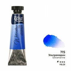 akvarel farba v tube 10 ml ROSA Gallery 715 ultramarine akvarel farba v tube 10 ml ROSA Gallery 715 ultramarine