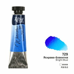 akvarel farba v tube 10 ml ROSA Gallery 729 blue bright akvarel farba v tube 10 ml ROSA Gallery 729 blue bright