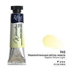 akvarel farba v tube 10 ml ROSA Gallery 745 naples yellow light akvarel farba v tube 10 ml ROSA Gallery 745 naples yellow light