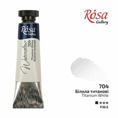akvarel farba v tube 10 ml ROSA Gallery 704 white titanium