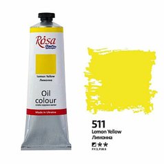 olejová farba 100 ml ROSA Studio lemon yellow
