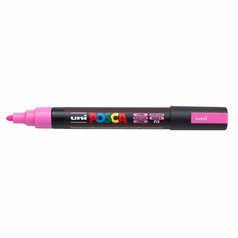 akrylový marker UNI POSCA 5M - rose fluo akrylový marker UNI POSCA 5M - rose fluo