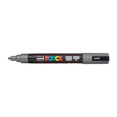 akrylový marker UNI POSCA 5M - deep grey akrylový marker UNI POSCA 5M - deep grey