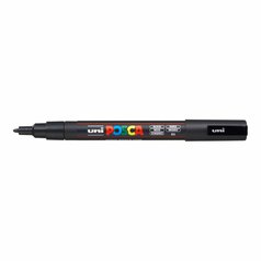 akrylový marker UNI POSCA 3M - black akrylový marker UNI POSCA 3M - black