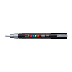 akrylový marker UNI POSCA 3M - silver
