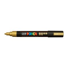 akrylový marker UNI POSCA 5M - gold akrylový marker UNI POSCA 5M - gold