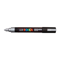 akrylový marker UNI POSCA 5M - silver akrylový marker UNI POSCA 5M - silver