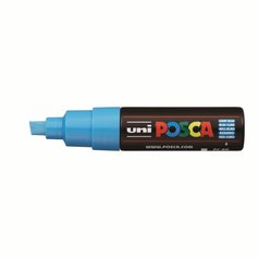 akrylový marker UNI POSCA 8K -light blue
