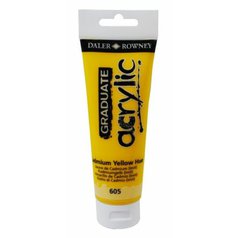 akrylová farba 120ml Daler Rowney Cadmium Yellow akrylová farba 120ml Daler Rowney Cadmium Yellow