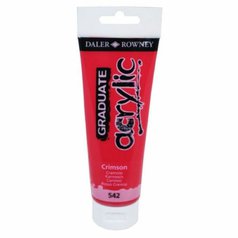 akrylová farba 120ml Daler Rowney Crimson akrylová farba 120ml Daler Rowney Crimson