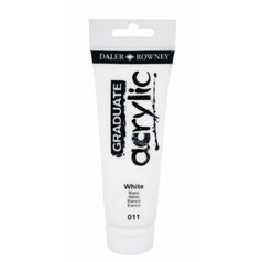 akrylová farba 120ml Daler Rowney Titanium white akrylová farba 120ml Daler Rowney Titanium white
