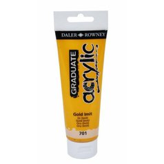 akrylová farba 120ml Daler Rowney Gold imit