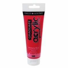 akrylová farba 120ml Daler Rowney Primary red akrylová farba 120ml Daler Rowney Primary red