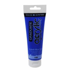 akrylová farba 120ml Daler Rowney Cobalt blue HUE