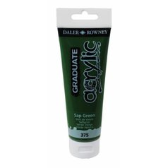 akrylová farba 120ml Daler Rowney Sap green akrylová farba 120ml Daler Rowney Sap green