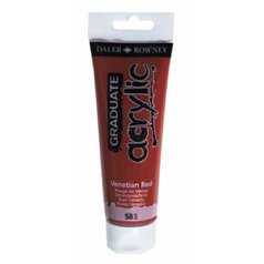 akrylová farba 120ml Daler Rowney Venetian red akrylová farba 120ml Daler Rowney Venetian red