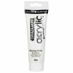 akrylová farba 120ml Daler Rowney Mixing white akrylová farba 120ml Daler Rowney Mixing white