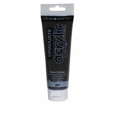 akrylová farba 120ml Daler Rowney Raw umber akrylová farba 120ml Daler Rowney Raw umber