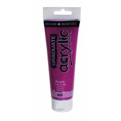 akrylová farba 120ml Daler Rowney Purple akrylová farba 120ml Daler Rowney Purple