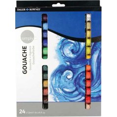 gvašová farba sada 24x12 ml