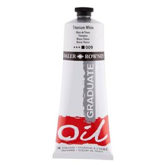 Daler Rowney Graduate olejová farba 200 ml, titanium white