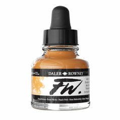 Akrylový atrament DALER ROWNEY 29,5 ml, peach pink Akrylový atrament DALER ROWNEY 29,5 ml, peach pink