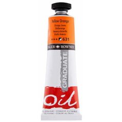 Daler Rowney Graduate olejová farba 38 ml, yellow orange Daler Rowney Graduate olejová farba 38 ml, yellow orange