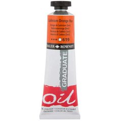 Daler Rowney Graduate olejová farba 38 ml, cadmium orange Hue Daler Rowney Graduate olejová farba 38 ml, cadmium orange Hue