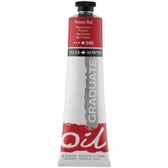 Daler Rowney Graduate olejová farba 38 ml, primary red Daler Rowney Graduate olejová farba 38 ml, primary red