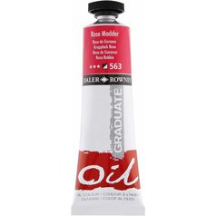 Daler Rowney Graduate olejová farba 38 ml, madder rose Daler Rowney Graduate olejová farba 38 ml, madder rose