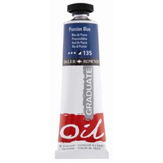 Daler Rowney Graduate olejová farba 38 ml, prussian blue Daler Rowney Graduate olejová farba 38 ml, prussian blue