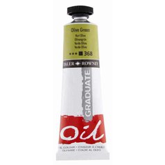 Daler Rowney Graduate olejová farba 38 ml, olive green Daler Rowney Graduate olejová farba 38 ml, olive green