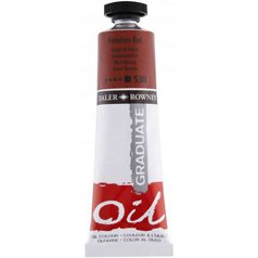 Daler Rowney Graduate olejová farba 38 ml, venetian red Daler Rowney Graduate olejová farba 38 ml, venetian red