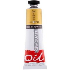 Daler Rowney Graduate olejová farba 38 ml, gold Daler Rowney Graduate olejová farba 38 ml, gold