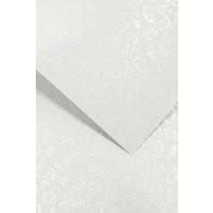 ozdobný kartón A4 220g small roses white