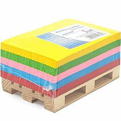 kocka na poznámky 80x120 farebná paleta