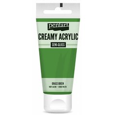 akrylová farba Pentart 60 ml pololesklá zelená