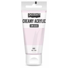 akrylová farba Pentart 60 ml pololesklá ružová