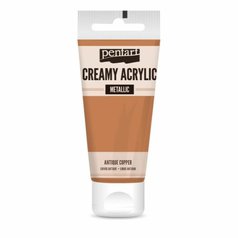 akrylová farba Pentart 60 ml metalická antická medená