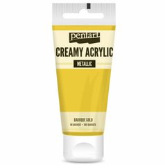 akrylová farba Pentart 60 ml metalická baroková zlatá