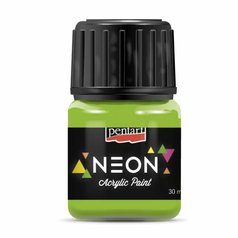 akrylová farba Pentart 30 ml neon zelená akrylová farba Pentart 30 ml neon zelená