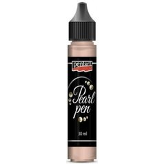 perlové pero Pentart 30 ml apricot