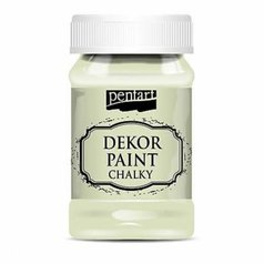 kriedová farba 100 ml Pentart DEKOR lišajníkovo zelená