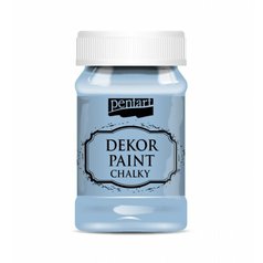 kriedová farba 100 ml Pentart DEKOR ľanovo modrá