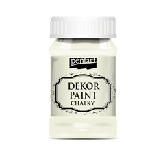 kriedová farba 100 ml Pentart DEKOR krémovo biela